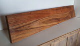 Acacia wandplank - 50 t/m 100cm - INCLUSIEF blinde plankdragers - 2x geschuurd