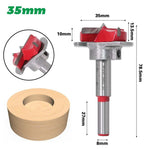 Boor en Boormal voor Softclose Scharnier | Potscharnier | Set | Forstnerboor | 35mm