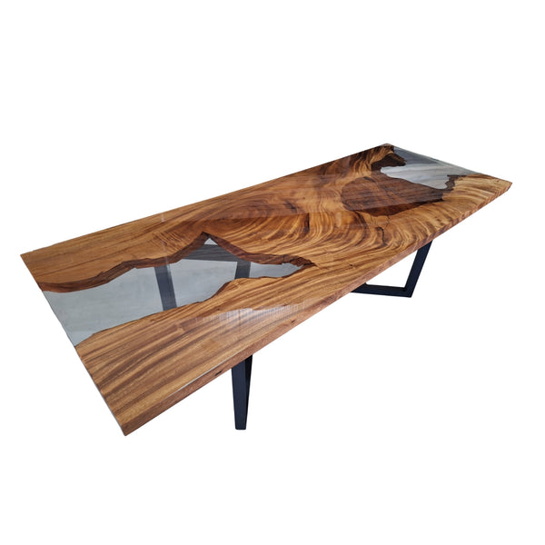 Epoxy Tafel 240x90cm "transparant"