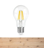 LED lamp | Edison | 6 cm | A60 | Filament lamp | E27 | 1x4W 2700K | A+ | Energiezuinig