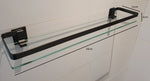 Planchet - 50cm - Zwart - Badkamerplank - Wandplank Badkamer