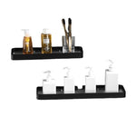Planchet - 55cm - Zwart - Badkamerplank - Wandplank Badkamer