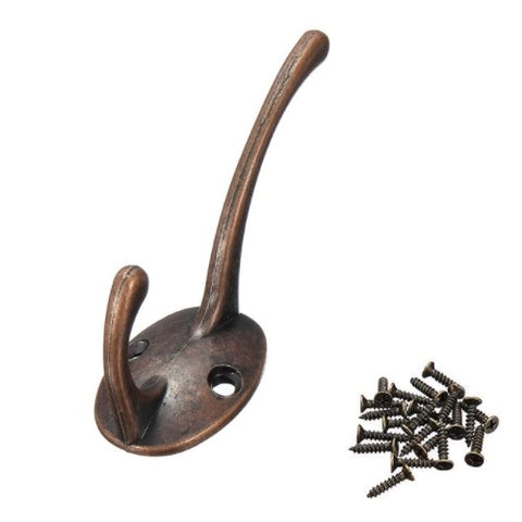 Jashaak Brons inclusief schroefjes | Ophanghaken | Kapstokhaak
