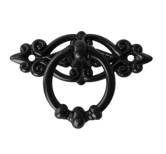 Meubelgreep / Kastknop Zwart  - 65mm - Inclusief schroefjes