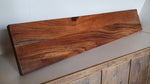 Acacia wandplank - 50 t/m 100cm - 2x geschuurd