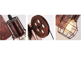 Industriële Wandlamp Zwart | Muurlamp | Wandverlichting | E27 fitting