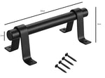 Handgreep Zwart 20cm incl. schroeven