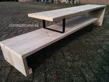 TV-meubel "Dublin" (steigerhout)