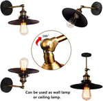 Retro Wandlamp | Lamp Vintage | Lamp Industrieel | E27 Fitting