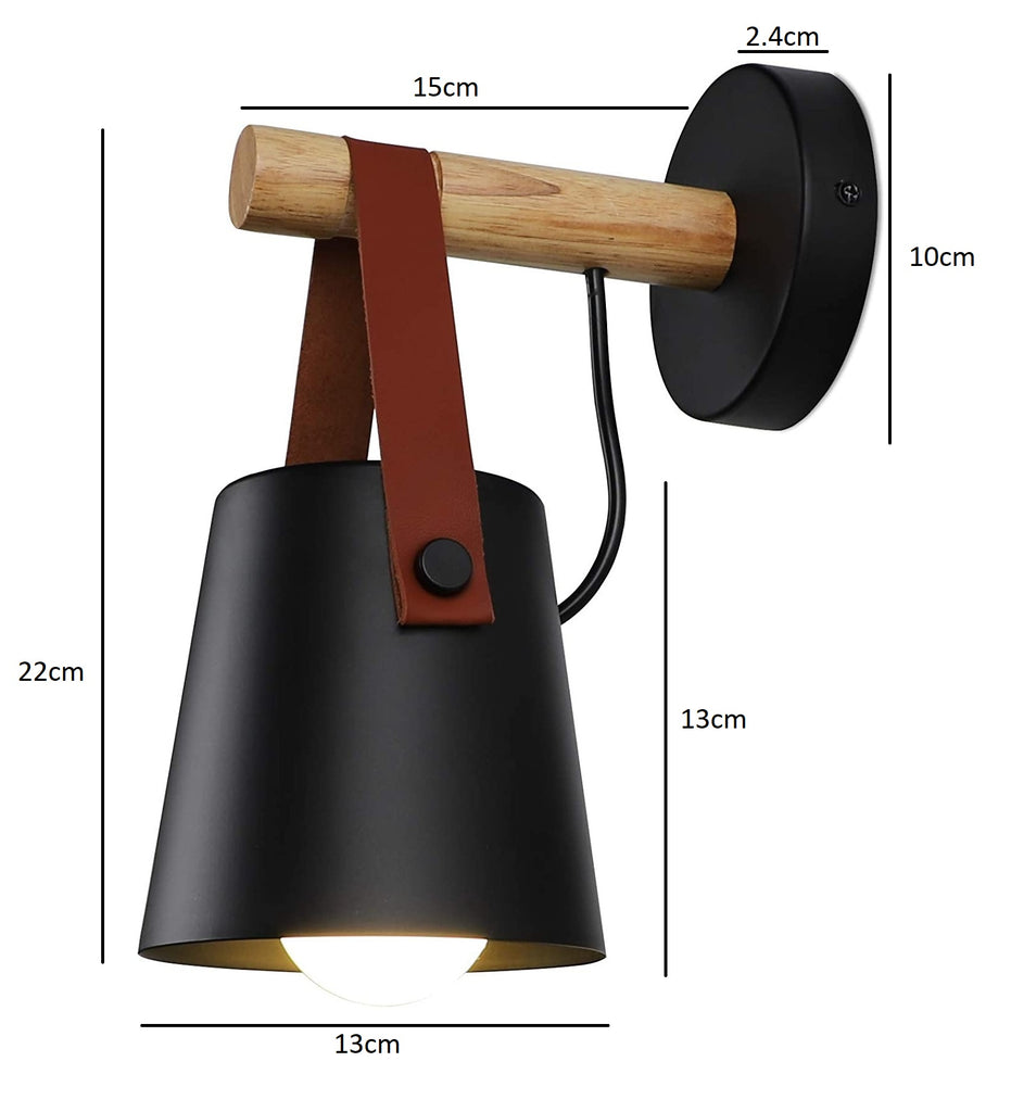 MERSEY I - Wandlamp - Zwart - Metaal | Leen Bakker MERSEY I - Wandlamp - Zwart - Metaal | Leen Bakker